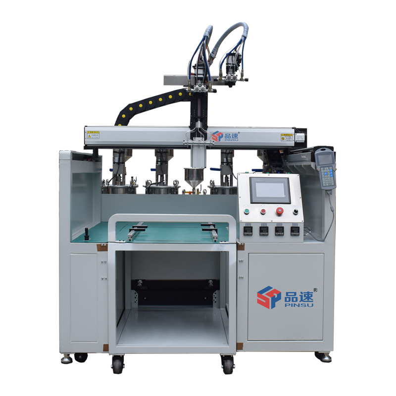 雙供膠系統(tǒng)自動灌膠機（帶拖車）